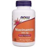 Now Vitamin B3 Nikotinamid niacinamid 500 mg 100 kapslí – Hledejceny.cz