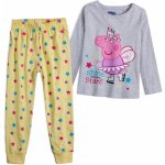 Dívčí pyžamo PEPPA PIG STARS šedé – Zboží Dáma