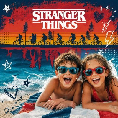 Jerry Fabrics osuška Stranger Things 70 x 140 cm – Zboží Dáma