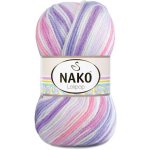 Nako Pletací příze Nako Lolipop 80434 - růžovofialová – Hledejceny.cz