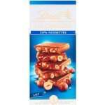 Lindt Les Grandes mléčná s lískovými oříšky 150 g – Zboží Dáma