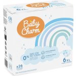 Baby Charm Super Dry Flex 6 XL 13-18 kg 26 ks – Hledejceny.cz