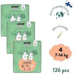 Moomin Baby 4 Maxi 7–14 kg 126 ks – Zbozi.Blesk.cz