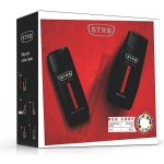 STR8 Red Code deospray 75 ml + sprchový gel 250 ml dárková sada – Sleviste.cz