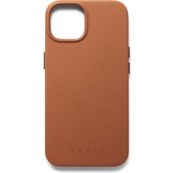 Mujjo Full Leather Apple iPhone 13/14/15 světle hnědé