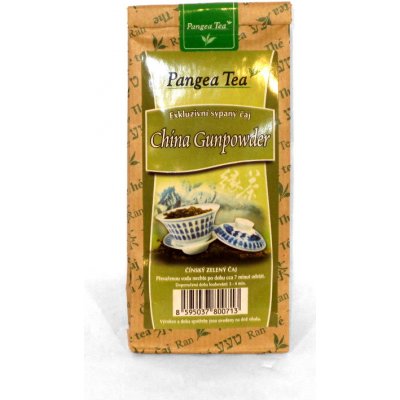 Pangea Tea Zelený čínský čaj gunpowder 50 g – Zbozi.Blesk.cz