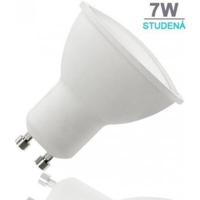 Optonica LED žárovka 7W 12xSMD2835 GU10 500lm STUDENÁ BÍLÁ – Hledejceny.cz