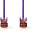síťový kabel Nedis CCGP85221VT30 S/FTP CAT6, zástrčka RJ45 - zástrčka RJ45, 3m, fialový
