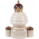 Clayre & Eef Béžová keramická dekorace Louskáček Nutcracker ChrisMs - 17*12*23 cm - Clayre & Eef – Hledejceny.cz