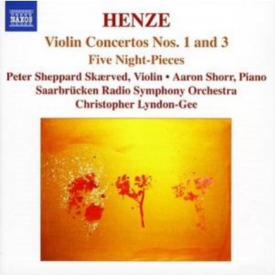 Peter Sheppard Skaeverd - Henze - Violin Concertos Nos 1 and 3 CD