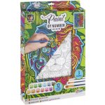 GRAFIX Malování podle čísel Lev plátno na rámu 30 x 40 cm 158560 – Hledejceny.cz