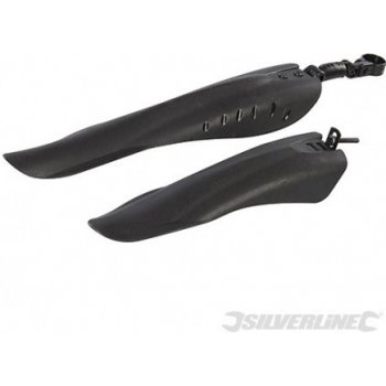 Silverline Front & Rear Mudguard Set 2pce 2pce