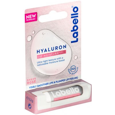 Labello Hyaluron Lip Moisture Rose 5,2 g – Hledejceny.cz