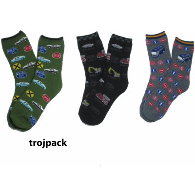 Rota B803 Chlapecké thermo klasické ponožky trojpack – Zboží Mobilmania