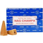 Shrinivas Satya Indické františky Backflow Satya Nag Champa 10 ks – Zboží Dáma