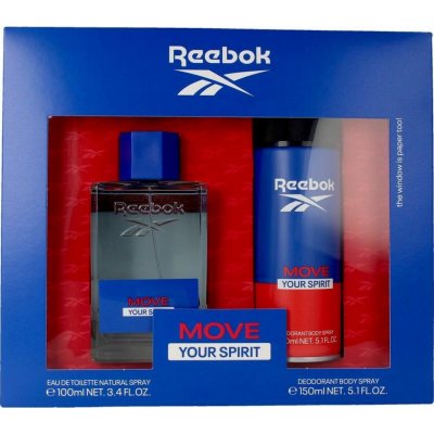 Reebok Move Your Spirit EDT 100 ml + deodorant ve spreji 150 ml