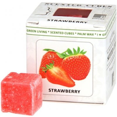 Scented Cubes vonnný vosk do aroma lamp Strawberry Jahoda 8 x 23 g – Hledejceny.cz