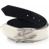 Pásek Karl Lagerfeld opasek K/AUTOGRAPH MD belt bílá