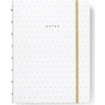 Filofax Notebook Moonlight A5 Bílá – Zboží Živě