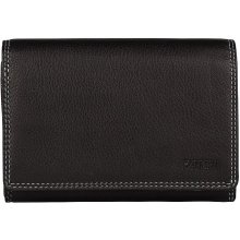 Patchi Dámská kožená peněženka RFID 3001027.61.10 černá / multicolor