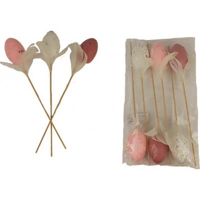 Zápich vajíčko, 6 ks X3841 – Zboží Dáma