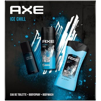 Axe Ice Chill EDT 50 ml + sprchový gel 250 ml + deodorant 150 ml dárková sada