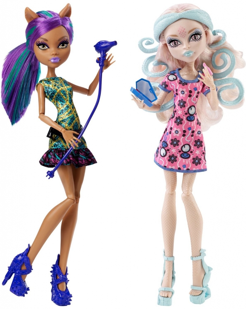 Mattel Monster High panenky Clawdeen Wolf a Viperine Gordon od 1 299 Kč -  Heureka.cz