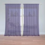 Sablio Záclony Fialová: 2ks 150x250cm – Hledejceny.cz