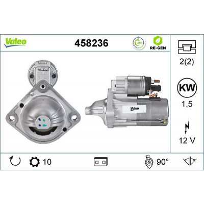 Startér VALEO 458236 | Zboží Auto