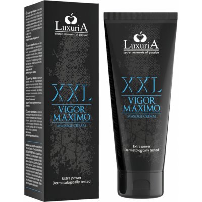 Luxuria XXL Vigor Maximo Massage Cream 75ml – Zboží Dáma