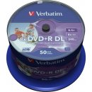 Verbatim DVD+R DL 8,5GB 8x, Printable, cakebox, 50ks (43703)