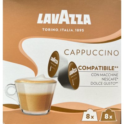 Lavazza CAPPUCCINO do Dolce Gusto kapslí 16 ks – Hledejceny.cz