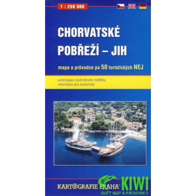 Chorvatské pobřeží Jih 1:250.000 – Hledejceny.cz