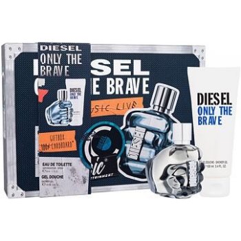 Diesel Only the Brave EDT 50 ml + sprchový gel 100 ml dárková sada