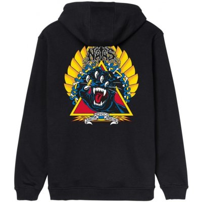 Santa Cruz mikina Natas Screaming Panther Hood Black