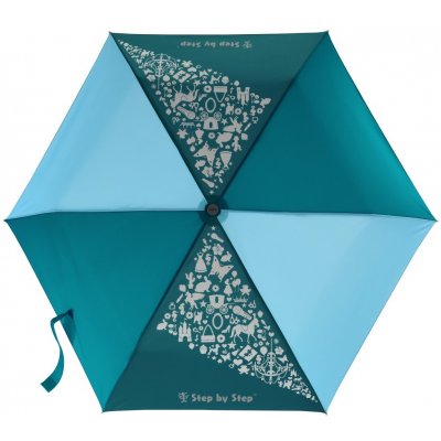 Dětský skládací deštník s magickým efektem modrý – Zboží Mobilmania