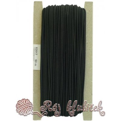 Guma klobouková 2 mm - černá – Zboží Mobilmania