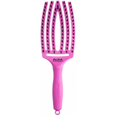 Olivia Garden Sinelco Kartáč plochý na vlasy Dolce Vita Pink Granita – Sleviste.cz