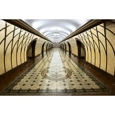 Dimex MS-5-2819 Vliesová fototapeta Metro v Almaty rozměry 375 x 250 cm