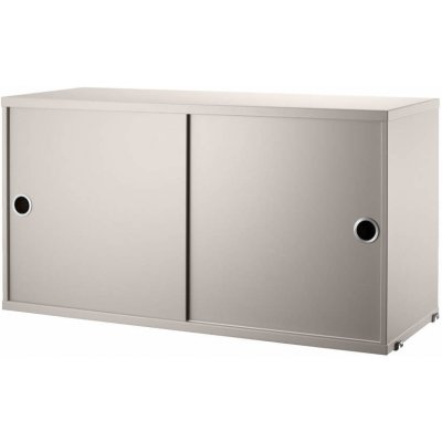String Cabinet With Sliding Doors 78x30
