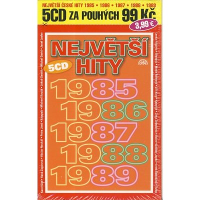 Největší hity 1985 - 1989 CD – Sleviste.cz