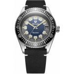 Nivada Grenchen Aquamar Vintage - Black Leather White stitching – Hledejceny.cz