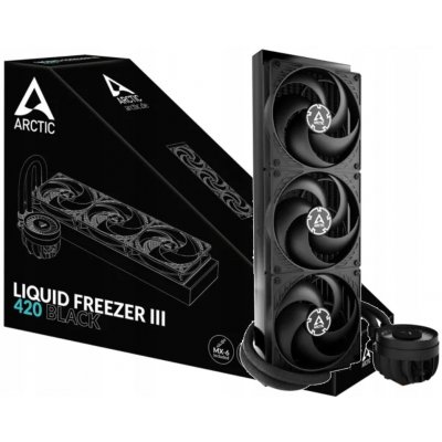 ARCTIC Liquid Freezer III 420 Black ACFRE00137A – Sleviste.cz