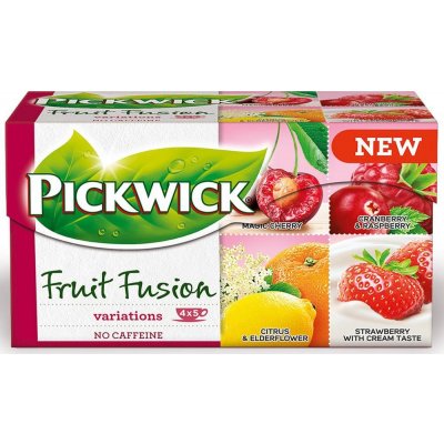 Pickwick Fruit Fusion Čaj Variace Třešeň 20 x 1,75 g – Zboží Mobilmania