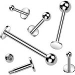 Šperky4U piercing do brady labreta LB1012-12103 – Zboží Dáma