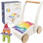 Le Toy Van Petilou Vozík s duhovými kostkami – Zboží Dáma