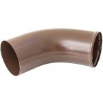 Gutta Barevné okapové koleno 100 mm 90 mm 72° tmavě červené – HobbyKompas.cz