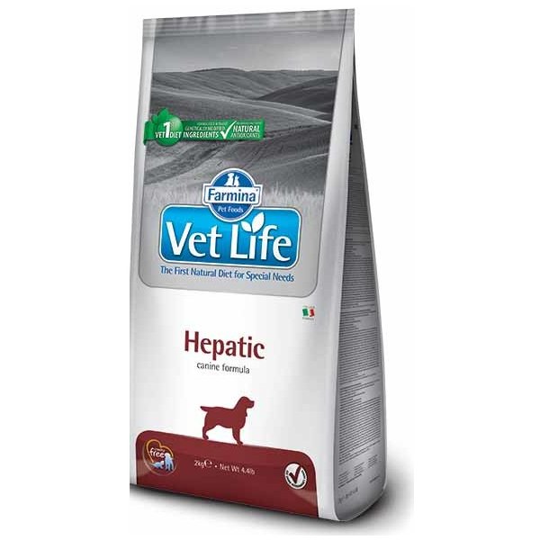 Krmivo pro psa Vet Life Natural Dog Hepatic 24 kg