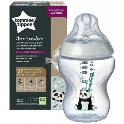 Tommee Tippee kojenecká láhev C2N 1 ks růžová 260 ml