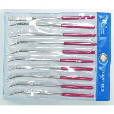 Condor pilniky diamantové jehlové, 140 mm, 10 dílů – Hledejceny.cz